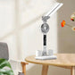 MTech 4-1 Table Lamp with Fan Pencil Holder Double Head Office Lamp USB LED Desk Lamp Plug in Home & Garden | Lamps, Lighting & Ceiling Fans