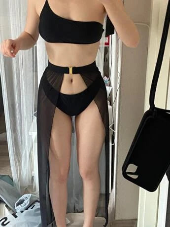 Women’s Sexy 3 Pieces Bikini Set Swimsuit and Beach Cover-Up-Various Colours