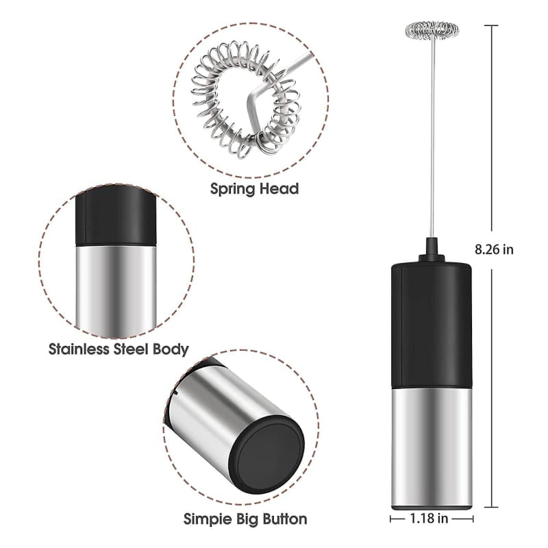 Handheld Electric Frother | Foam Maker for Coffee,latte,cappuccino