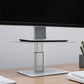MTech Hight Adjustable Ergonomic Aluminium Monitor Riser Desk Stand