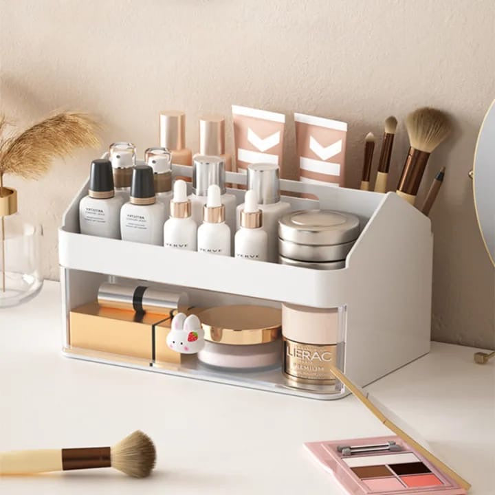 Desktop Multifunctional Storage Box With Drawer