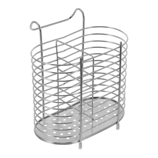 MHome Stainless Steel Utensil Rack Drainer Basket Holder