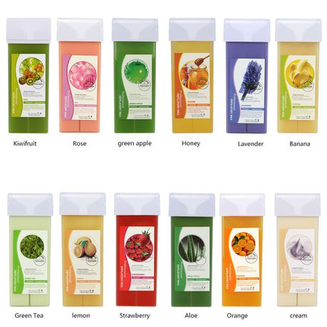 Roll-On Wax Cartridge Refill – 100g Depilatory Wax Roller, Assorted Scents