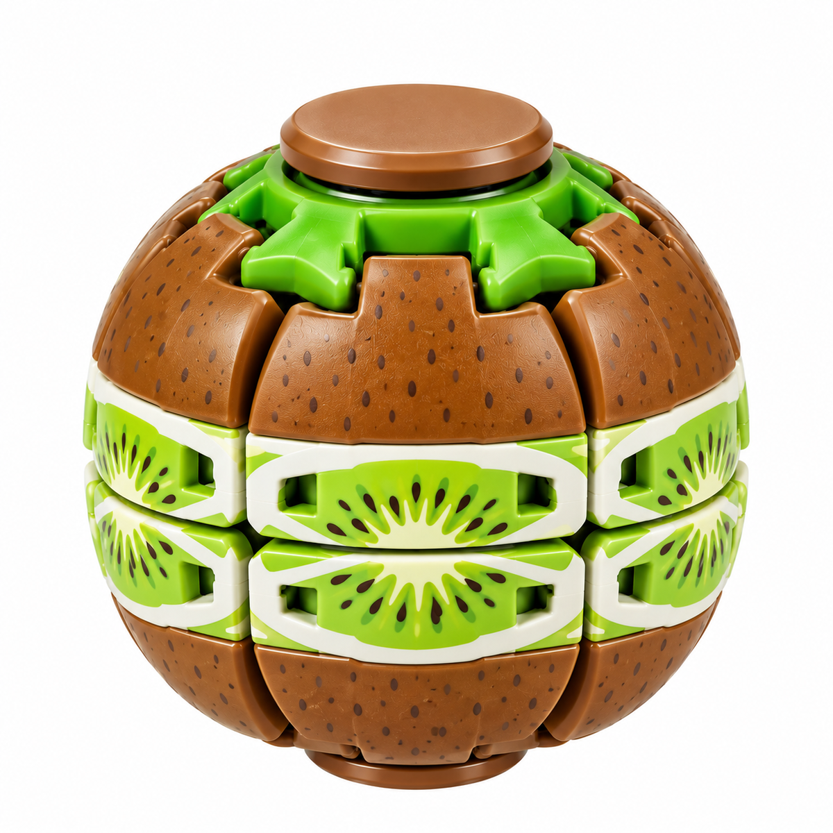 Gyroball Pop Fruity Press-and-Spin Fidget Ball - Fidget Toy