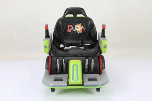 Lubbeez 1029 Electric Four-Wheel Kids Car | Remote Control | 360 Degree Rotation | Cool LED Lights | Four-Point Seat Belt | Safe & Comfortable |