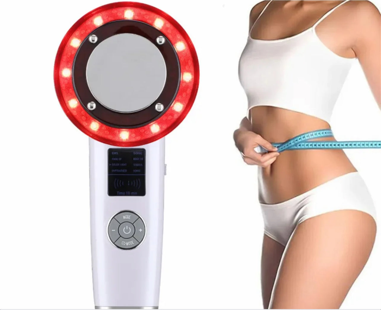 Body Slimming 8-IN-1 Machine ,Anti-Cellulite Fat Burner Skin Lift Tighten Massager - Available In Black or White
