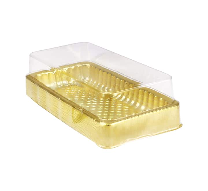 Cake Slice Rectangle Container 50pc