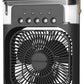 MTech Portable Air Cooler 4-In-1 Mini Mobile Conditioner Fan, Cooling Fan and Humidifier, 7 Colors LED Night Lights 3 Speeds Personal Evaporative Coolers, Conditioning Home Office - Various Options 2pc