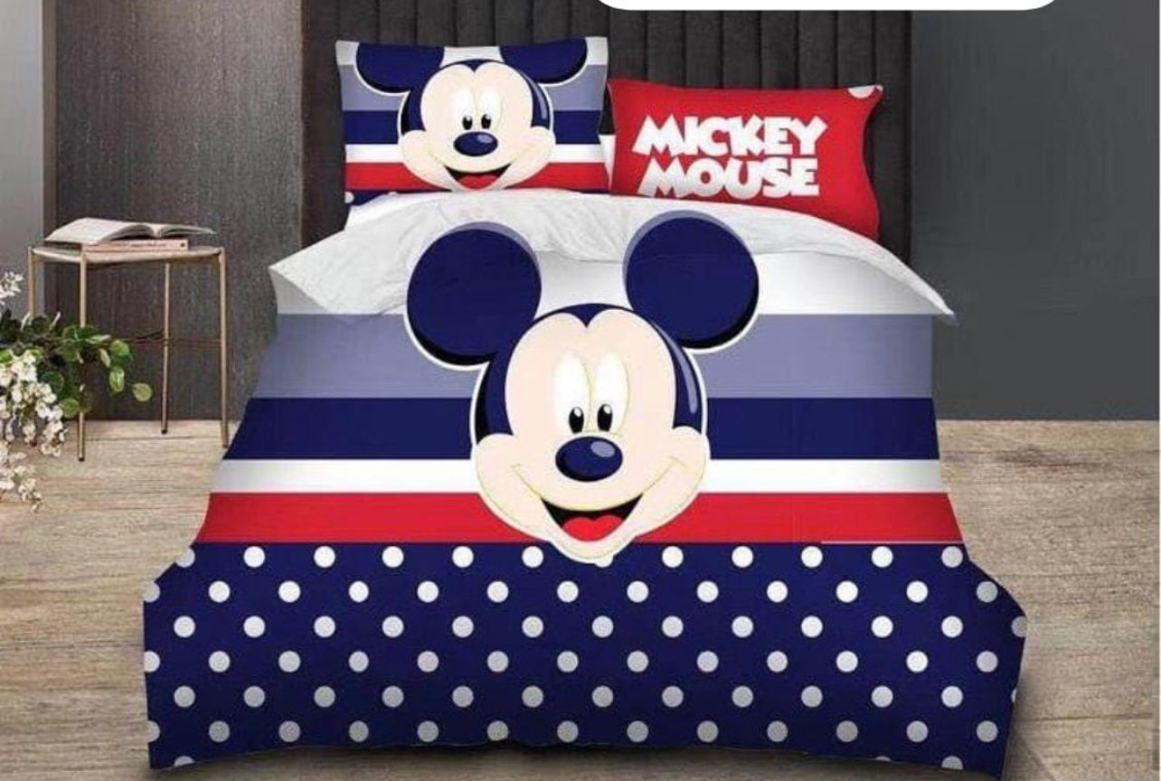 Kids Single Cartoon Themed Duvet Set 3pc - Various Designs Available