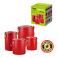 MHome Insulated Bucket/Food Warmer & Cooler  4pc Set - Various Colours