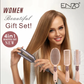 ENZO Titanium Plates Ceramic Hair Straightener 4 in1