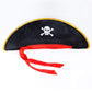 Caribbean Pirate Captain Hat With Eye Patch Cosplay Dress-up