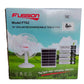 FUSSION Solar Rechargeable Table Fan 16inch