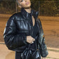 Ladies Faux Short Puffer Jacket