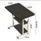 Laptop Desk With 2 Shelves+Height Adjustable