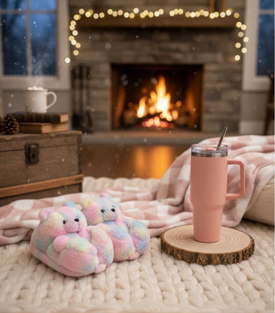 Winter Combo Deal-Slippers & WaterBottle