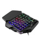 K9 USB One-Handed Keyboard RGB Light Effect Game Keyboard LOL Hand Game Keyboard Waterproof Universal