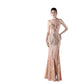 Ladies Floor Length Evening Gown-Various Colours
