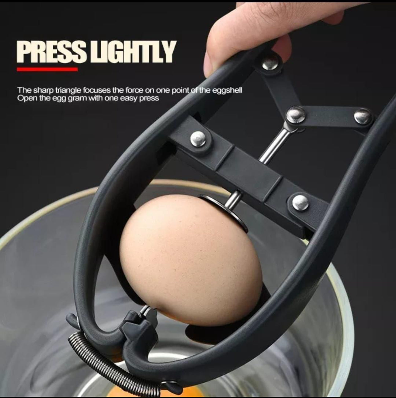 Egg Opener With Egg White Separator