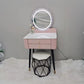MFurn Compact Dressing Table LED Mirror-Various Colours