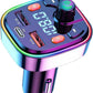 MTech Bluetooth FM Transmitter Fast Charging Support USB Disk PD 2 USB Port Type C