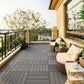 MHome Composite PVC Non-Slip Outdoor Decking Tiles 10pc Pack
