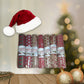 MHome Christmas Tablecloth – Festive Cotton Linen Table Runner