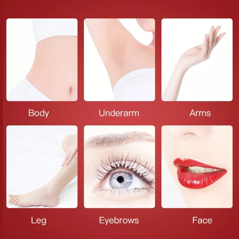 Professional Ladies 4 IN 1 Electric Epilator Hair Removal Kit V-725