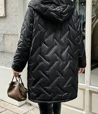 Ladies Trendy Chevron Quilted Jackets-Various Colours