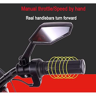 Kids Motorcycle, 2 Wheel Motorcycle for Kids 12V Battery Powered Ride on Toys for Boys and Girls 3~8 Year Old, with Training Wheels/PU seat/Lightting Wheels/Key Start (red)