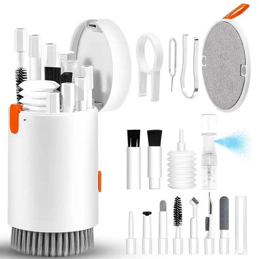 Laptop Screen Keyboard Cleaner Kit, 20 in 1 Electronics Cleaning Tool for MacBook iPad iPhone Pro, Brush Tool for Tablet, Computer, PC Monitor,TV Camera Lens