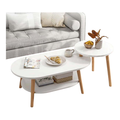MFURN Coffee Table Modern Living Room coffe table Nesting coffee tables for living room Set of 2-Various Colours