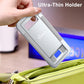 Portable Folding Phone Stand, Aluminum Desk Mobile Phone Stand, Lightweight Phone Bracket for Travel, Foldable Cell Phone Stand, Compatible with iPhone, iPad, All Android Smartphone | Silver