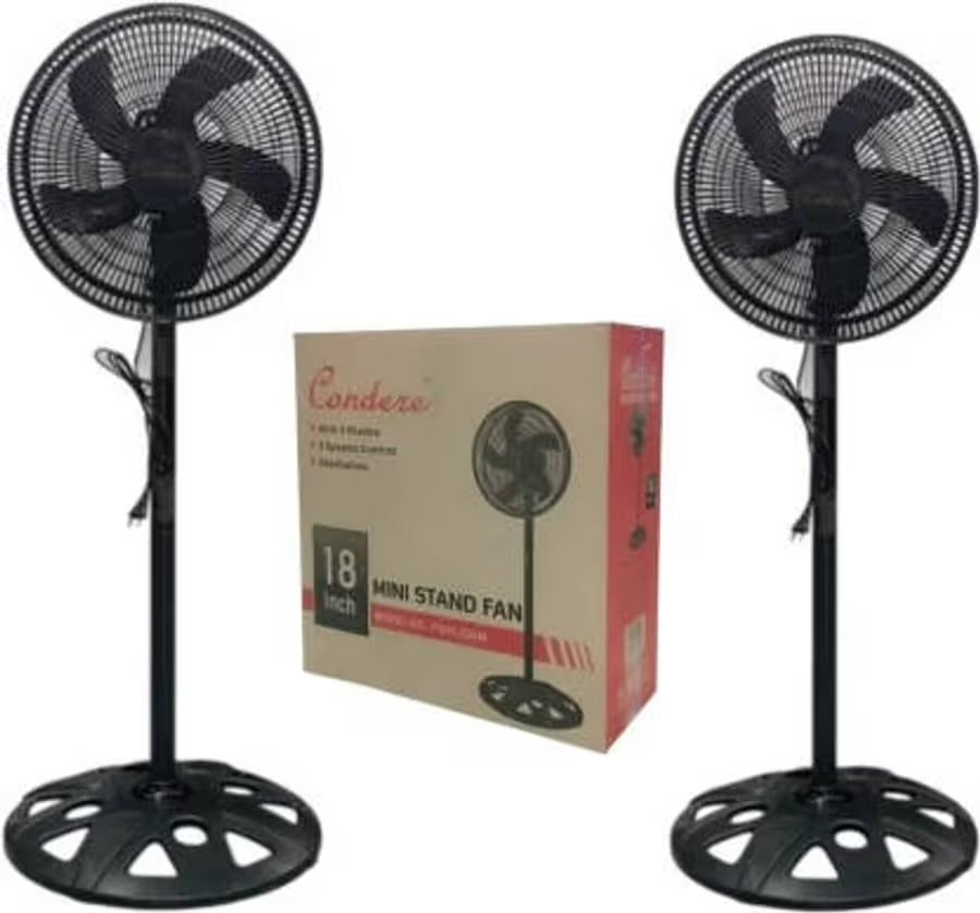 Condere Pedestal 18Inch Fan 2pc Box