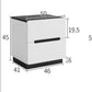 MFURN Minimalist Modern Bedside Pedestal Nightstand-Various Options
