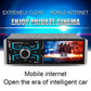 Car Stereo With Bluetooth With 4.1 Inch Touch Screen 7-color Button Light MP5 MP4 Card Host Player Support Rear Camera 4062