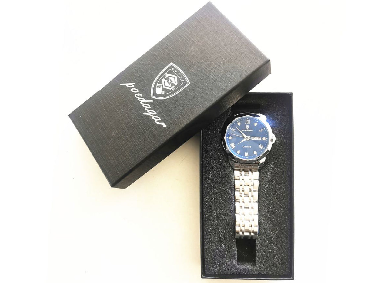 Poedagar Luxury Men’s Watches Royal Blue PreOrder Sales Now Available!