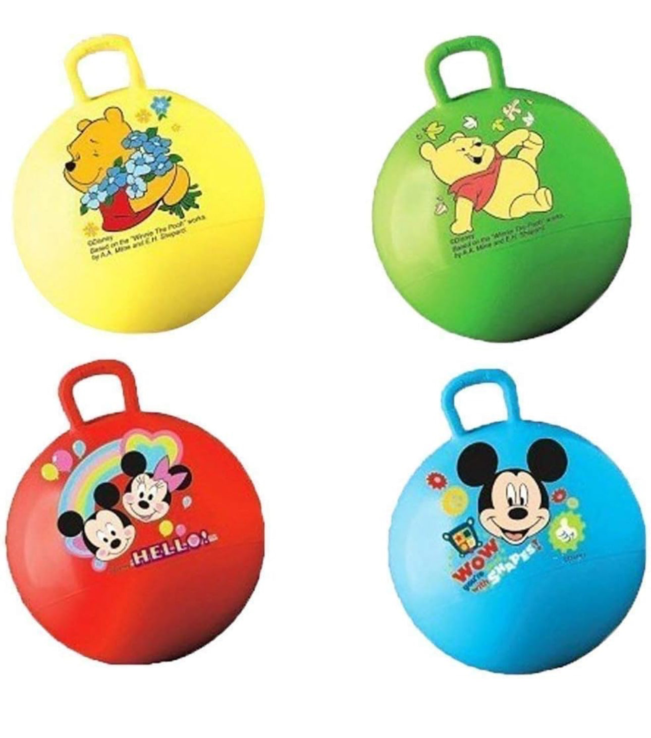 Mkids Sit & Bounce Rubber Hop Ball – Various Colours