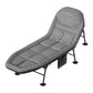 MFurn Comfy Deluxe Recliner Bed/Portable Lounger Chair With Padded Cushion-Various Colours