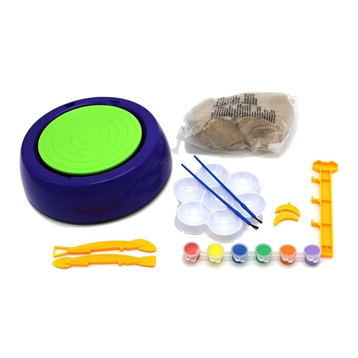 Little Treasures 103 Imaginative Arts Pottery Wheel Lets Children Learn Advanced Sculpture While Playing