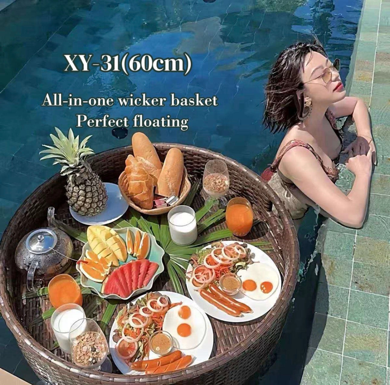 MFurn Floating Serving Trays Table Bar ,Serving Brunch-Various Shapes