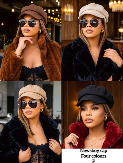 Women’s Newsboy Hats-Various Colours