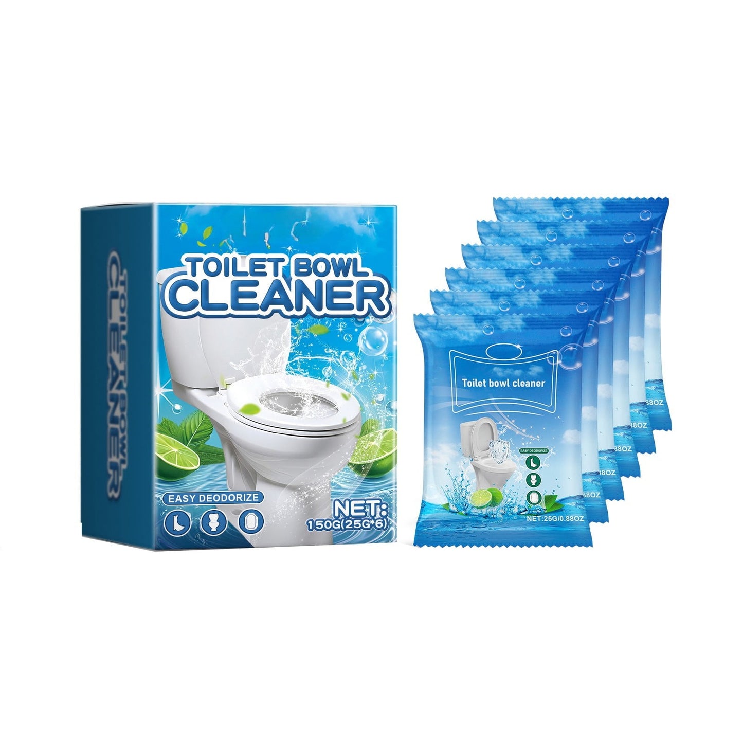 MHome
Toilet Descaling Cleaning Powder Household Toilet Cleaner Foam Cleaning Powder For Stubborn Scale