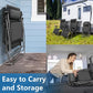 MFurn Zero Gravity Outdoor Folding Recliner Chair for Patio & Beach