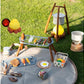 Pretend Play Camping Set Kids Outdoor Campfire Toy Camping Gear Toys for Children Picnic Utensils Toy Set Realistic Campfire Toy for Kids Outdoor Play Camping Toys Kids Camping Toy Set Pretend Play