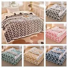 MHome Premium Winter Blankets Queen- Various Colours