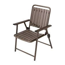 MFurn Folding Patio Camping Armrest Chair