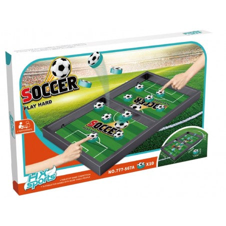 ARCADE GAME FOOTBALL PUCKS PITCH