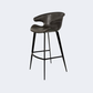 MFurn Italian Minimalist Leather  Bar Stools- Various Colours 2pc Set