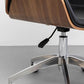 Ergonomic Black/Wood Office Chair